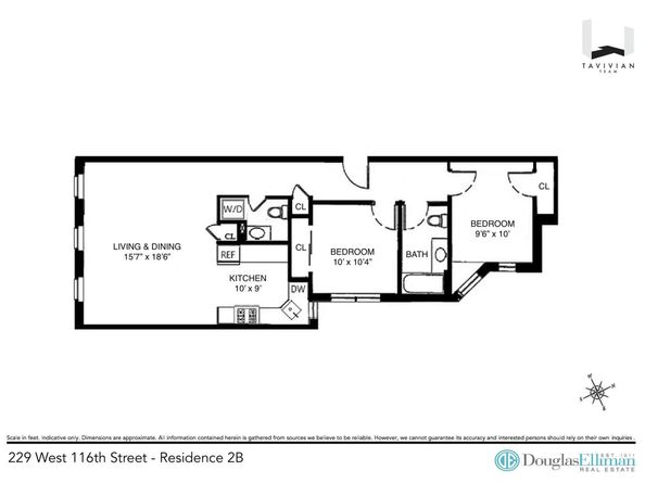229 West 116th Street 2B, New York NY 10026