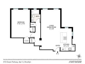 415 Ocean Parkway 1J, Brooklyn NY 11218