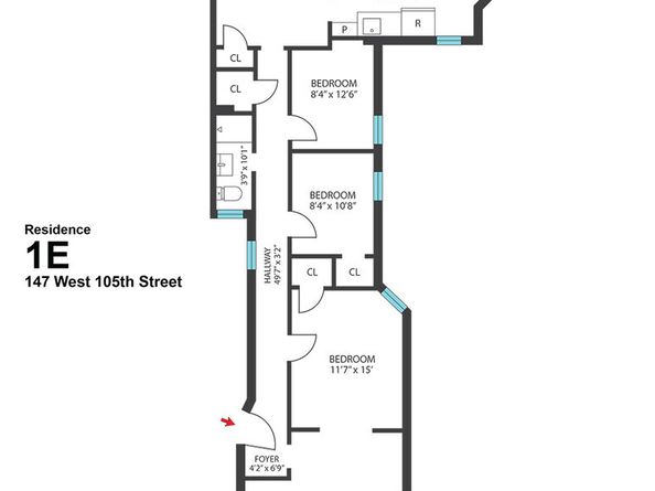 147 West 105th Street 1E, New York NY 10025