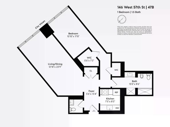 146 West 57th Street 47B, New York NY 10019