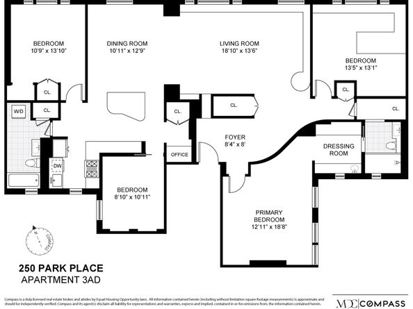 250 Park Place 3AD, Brooklyn NY 11238