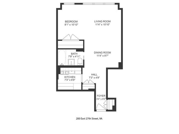 200 East 27th Street 9A, New York NY 10016
