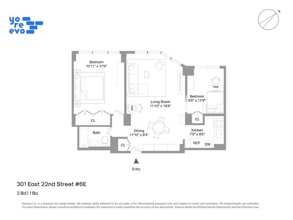 301 East 22nd Street 6E, New York NY 10010