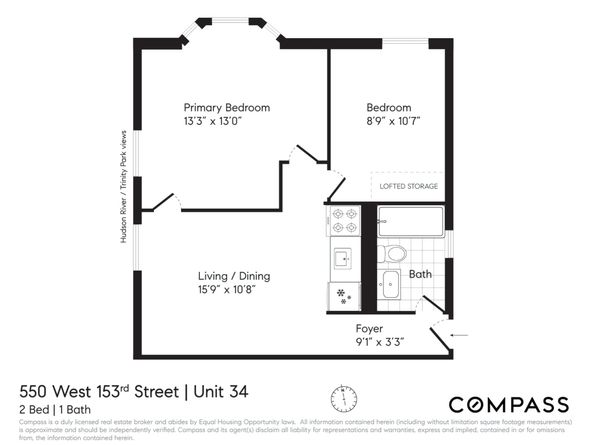 550 West 153rd Street 34, New York NY 10031