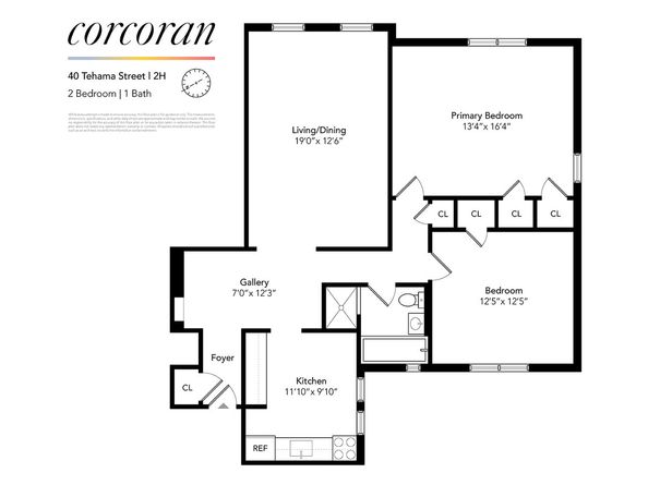 40 Tehama Street 2H, Brooklyn NY 11218