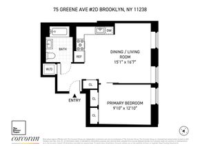 75 Greene Avenue 2D, Brooklyn NY 11238