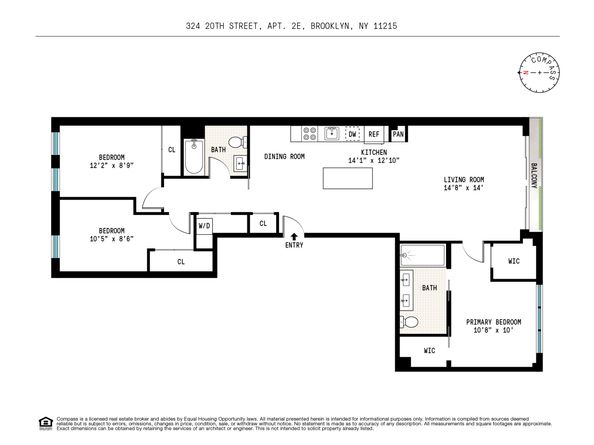324 20th Street 2E, Brooklyn NY 11215