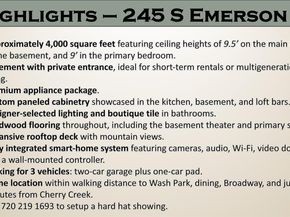 245 S Emerson Street, Denver CO 80209