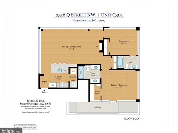 2516 Q Street NW C301, Washington DC 20007