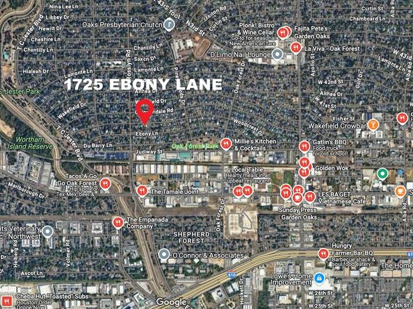1725 Ebony Lane, Houston TX 77018