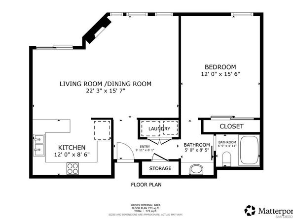 2445 Brant St 204, San Diego CA 92101