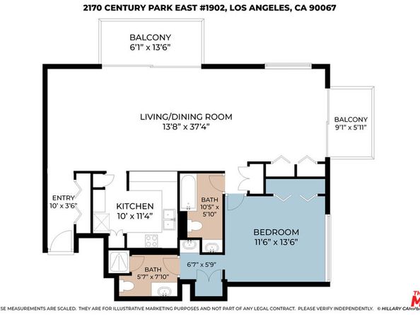 2170 Century Parkway 1902, Los Angeles CA 90067