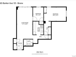 2385 Barker Avenue 1D, Bronx NY 10467