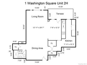 1 Washington Square 2H, Larchmont NY 10538