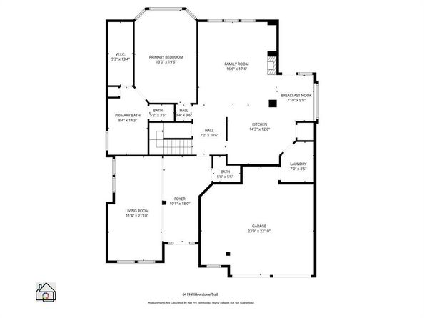 6419  Willowstone Trail , Arlington Texas 76018