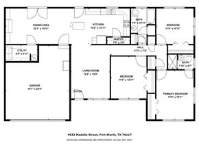 4933  Madella Street , Haltom City Texas 76117