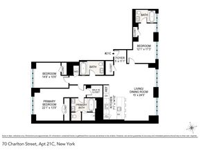70 Charlton Street 21C, New York NY 10014