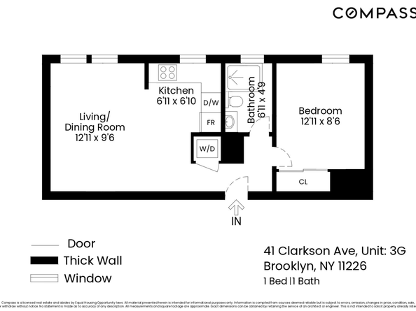 41 Clarkson Avenue 3G, Brooklyn NY 11226