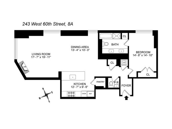 243 West 60th Street 8A, New York NY 10023