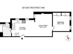 327 East 3rd Street 4B, New York NY 10009