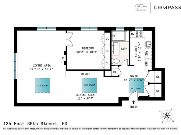 135 East 39th Street 6D, New York NY 10016