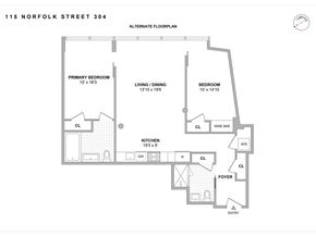 115 Norfolk Street 304, New York NY 10002
