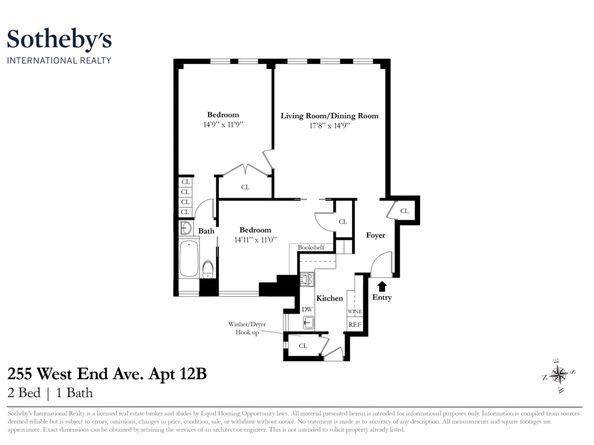 255 West End Avenue 12B, New York NY 10023