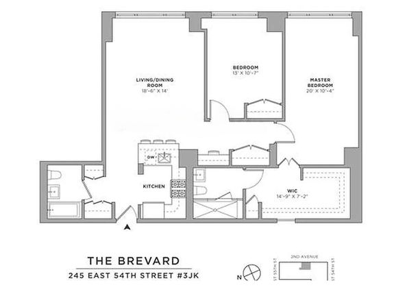 245 East 54th Street 3JK, New York NY 10022