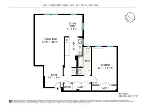 159-00 Riverside Drive W 2C50, New York NY 10032