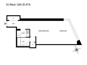 15 West 12th Street 7A, New York NY 10011