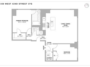 350 West 42nd Street 37G, New York NY 10036