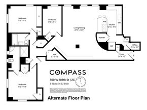 300 West 108th Street 2C, New York NY 10025