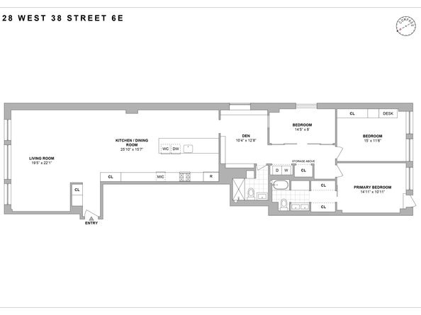 28 West 38th Street 6E, New York NY 10018