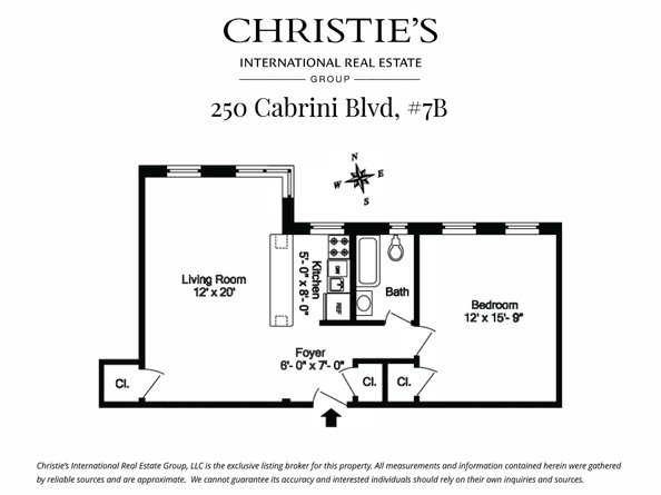 250 Cabrini Boulevard 7B, New York NY 10033