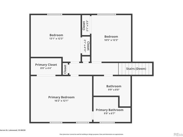 13934 W Warren Drive, Lakewood CO 80228