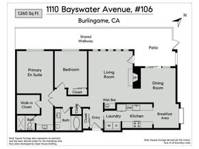 1110 Bayswater Avenue 106, Burlingame CA 94010