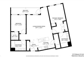 101 N. Beacon 206, Watertown MA 02472