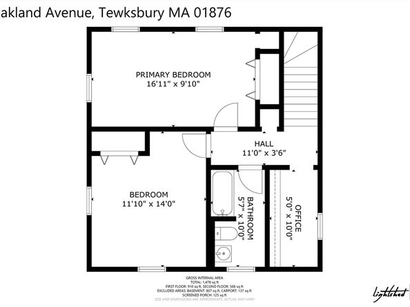 20 Oakland Ave, Tewksbury MA 01876
