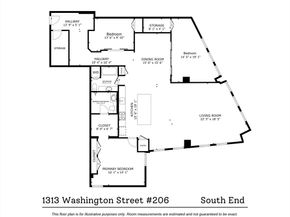 1313 Washington St 206, Boston MA 02118