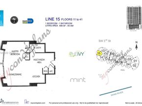 350 S Miami Ave 2215, Miami FL 33130