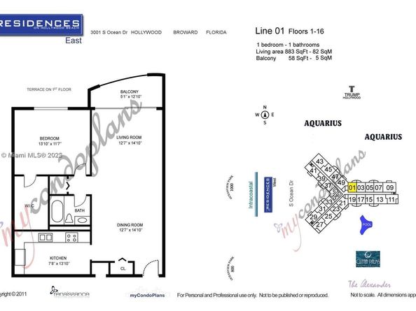 3001 S Ocean Dr 101, Hollywood FL 33019