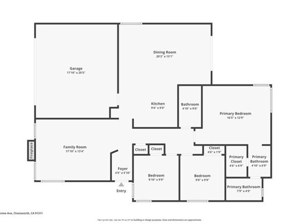 10059 Hillview Ave, Chatsworth (los Angeles) CA 91311