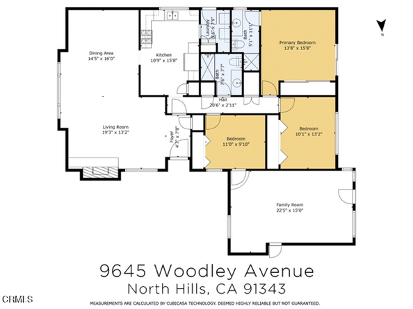 9645 Woodley Avenue, North Hills (los Angeles) CA 91343