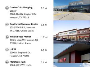 805 Fisher Street B, Houston TX 77018