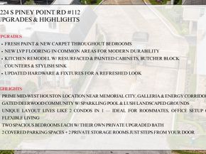 2224 S Piney Point Road 112, Houston TX 77063