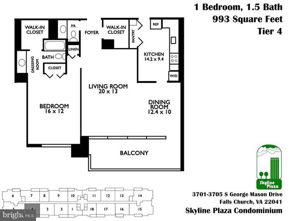 3701 S George Mason Drive 904N, Falls Church VA 22041