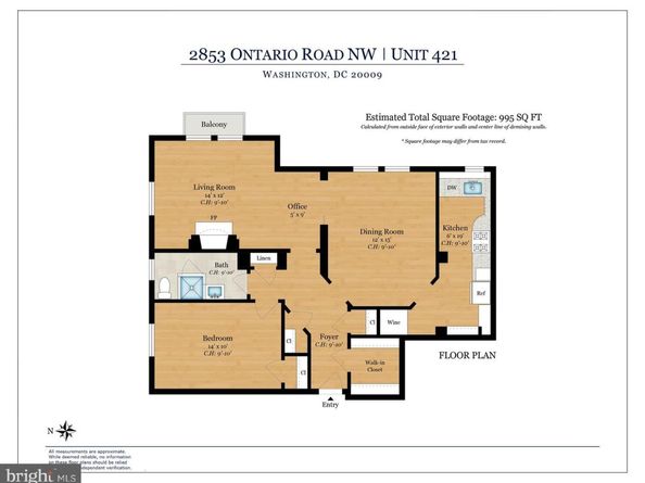 2853 Ontario Road NW 421, Washington DC 20009