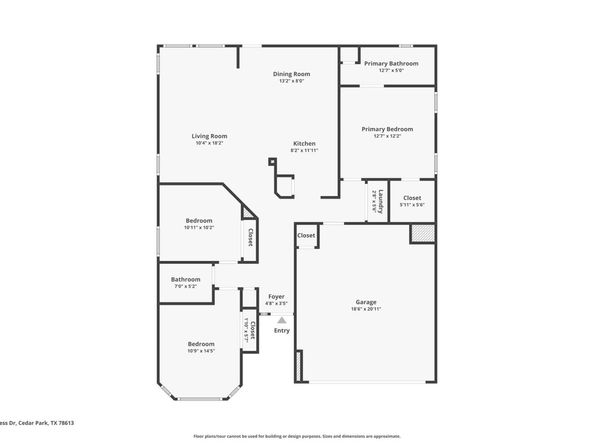 1219 Darless DR, Cedar Park TX 78613