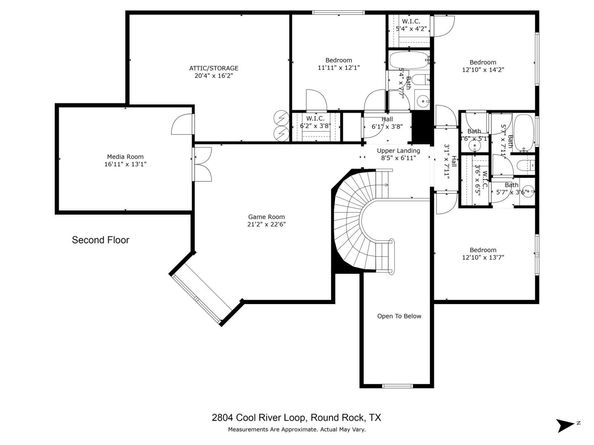 2804 Cool River LOOP, Round Rock TX 78665