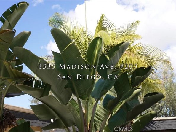 3535 Madison Ave unit #205, San Diego CA 92116